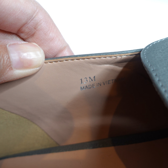 Linea Paolo Mabel L Pointed Toe Loafers Women's Size 13M Gray NEW - Picture 4 of 7